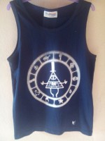 playera sin manga modelo bill cipher