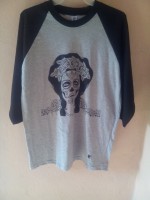 playera manga 3/4 modelo catrina 